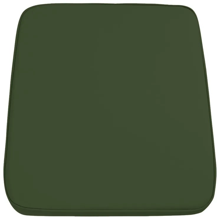 Perna de scaun pentru exterior VIREON 44x45 cm, verde masliniu