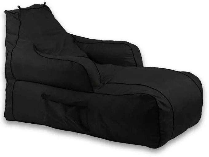 Fotoliu Player Pufrelax, Material Impermeabil - Negru