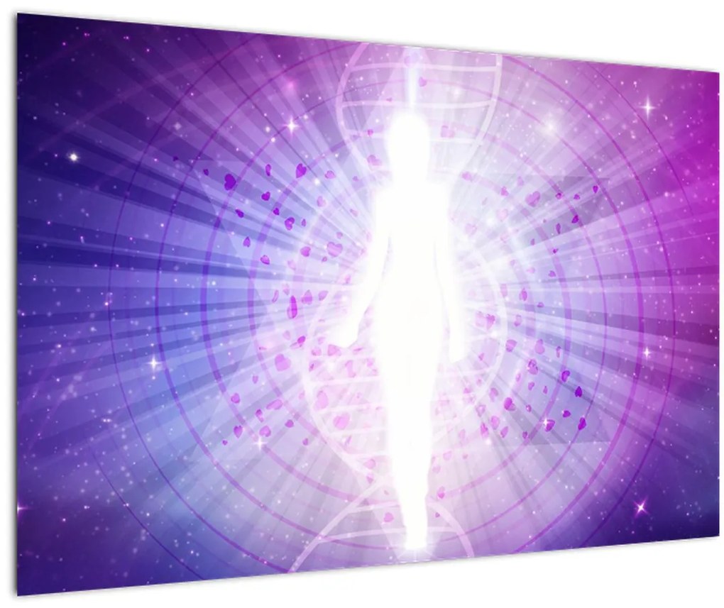 Tablou abstract - Femeie (90x60 cm)