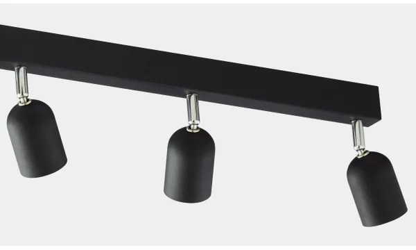 Spot TOP 6xGU10/10W/230V negru