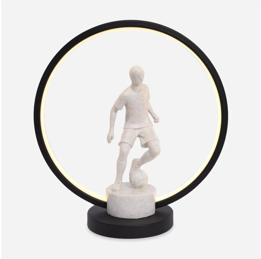 Lampă LED de masă Zuma Line EX04F237U-1 PILKARZ LED/4W/5V negru/alb