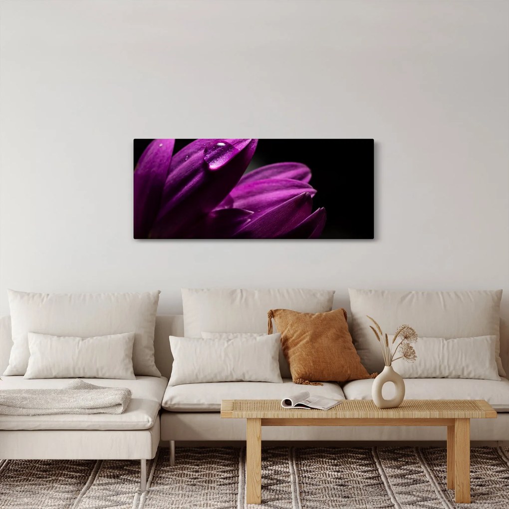 Tablou - Picătura de apă (120x50 cm)