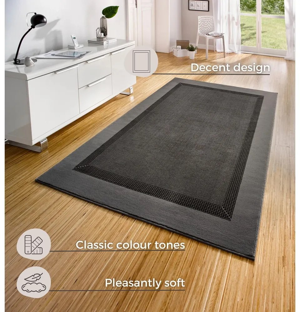 Covor Hanse Home Basic, 120x170 cm, gri