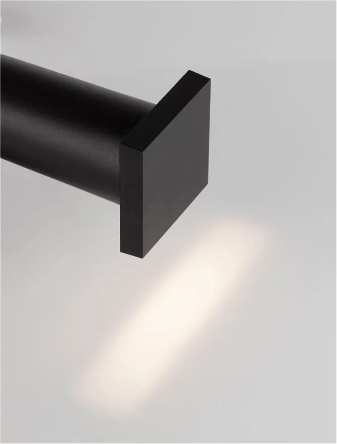 Spot LED incastrat iluminat exterior ambiental IP67 IKO negru