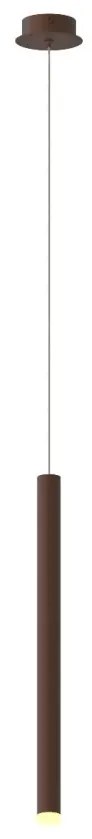 Pendul LED tubular design modern minimalist CALA corten