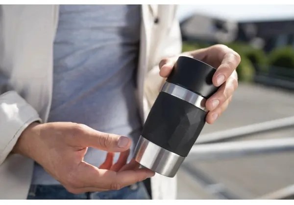 Cană termos Tefal 300 ml COMPACT MUG oțel inoxidabil/negru