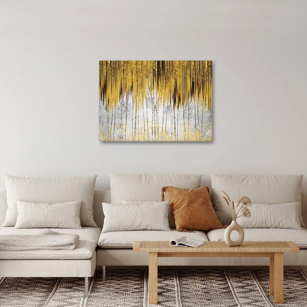 Tablou - Linii de aur (70x50 cm)