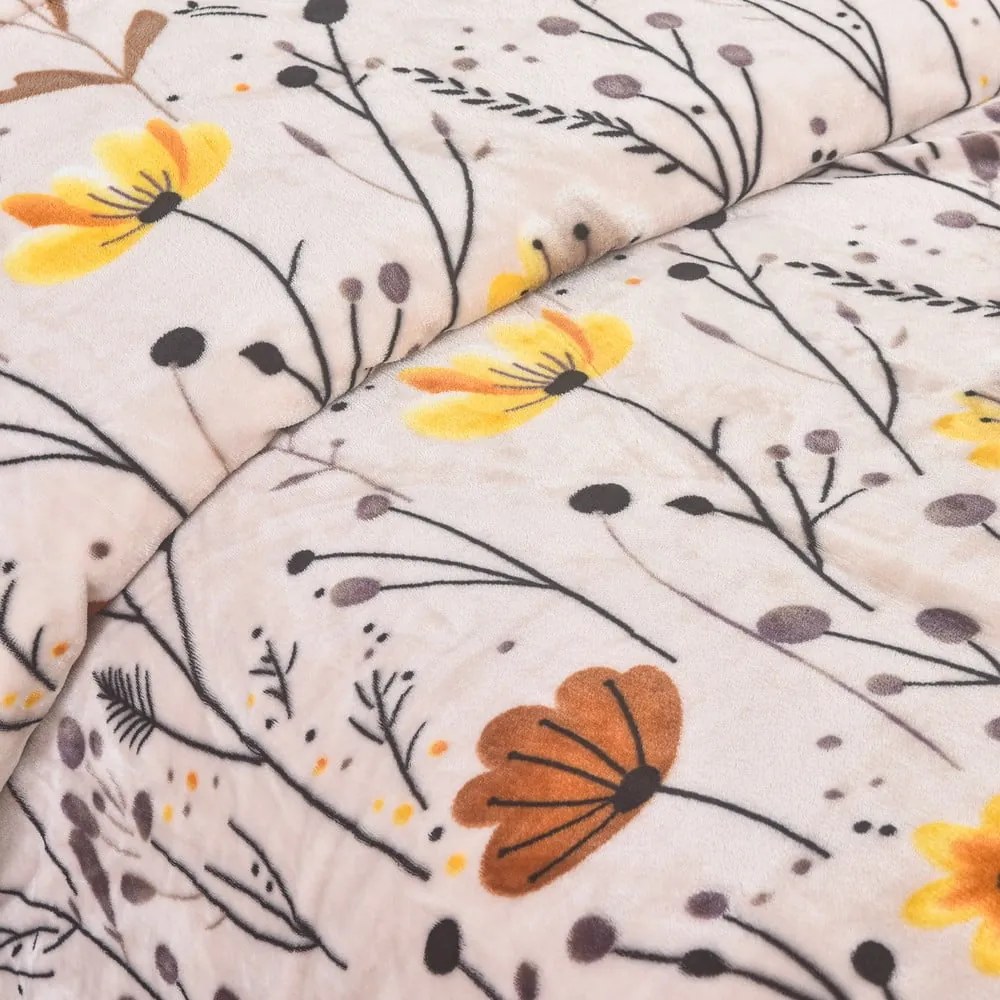 Lenjerie de pat din micropluș/cocolino pentru pat de o persoană 140x200 cm Valentina – My House