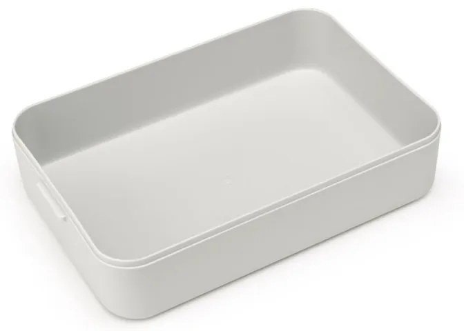 Cutie pentru alimente Brabantia Make&Take 1006289, 2 L, Inchidere etansa, Fara BPA, Gri deschis