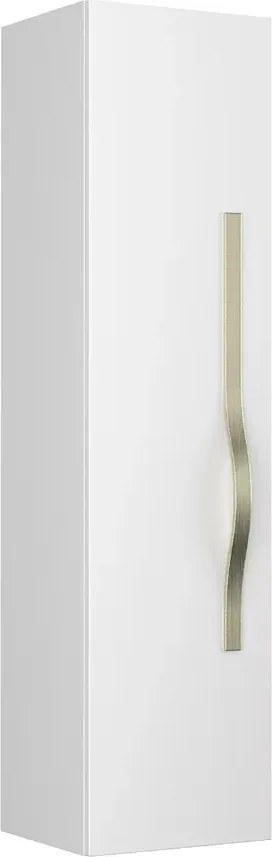 Dulap tip coloana suspendat alb Krofam e-VOG 130 cm maner crom