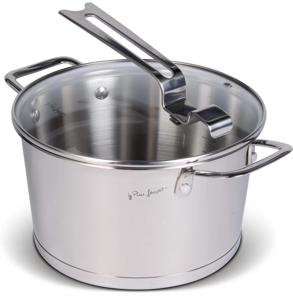 Lamart LT1275 cratiță cu capac Conic diametru 22 xînălțime 12 cm