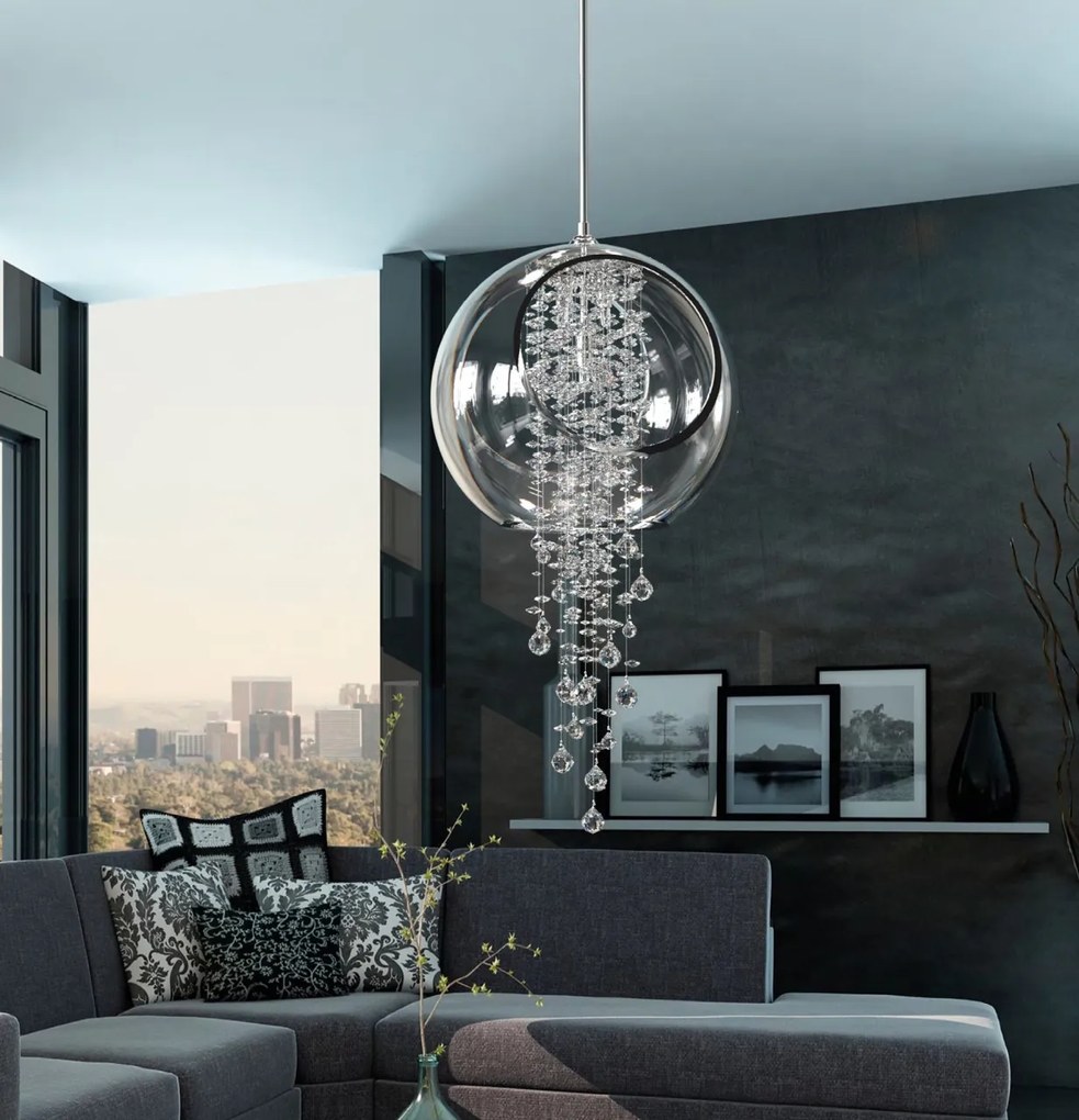 Lustra moderna Vision design LUX Cristal Bohemia Exclusive ALIA 02 A – CH