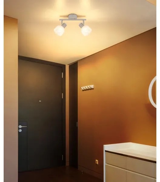 Globo PLANTA 54317-2 - Lampă spot 2xE14/40W/230V