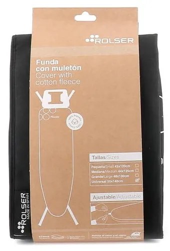 Husă pentru masă de călcat 140x55 cm Universal – Rolser