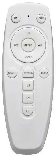 Plafonier LED dimabil FLORANCE 2x30W, 230V