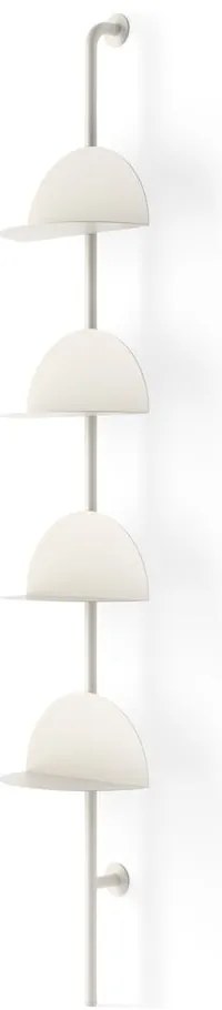 Sistem modular de rafturi alb mat din metal 27x203,5x35 cm Solis – Umbra