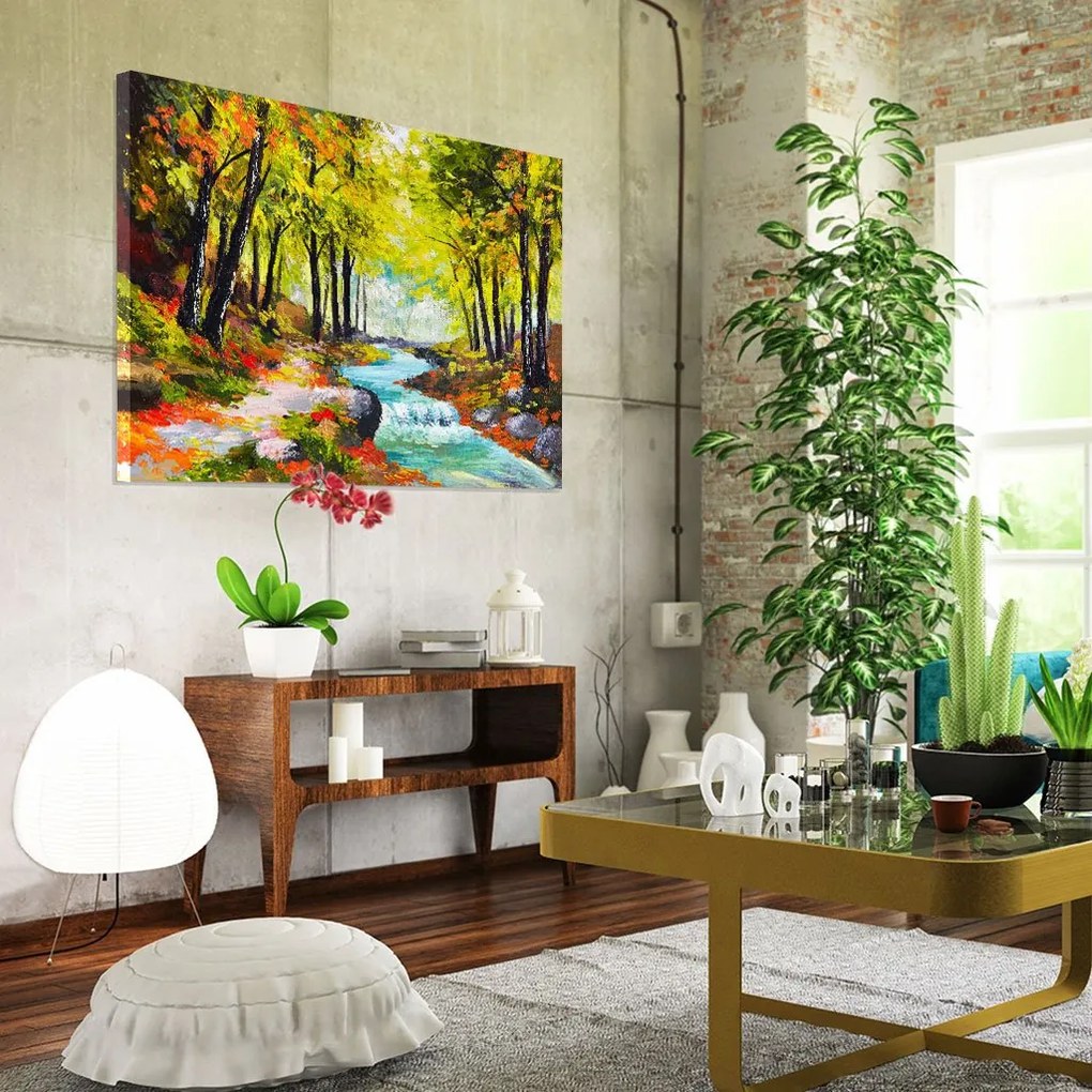 Tablou Canvas - Apa curgatoare 60 x 95 cm