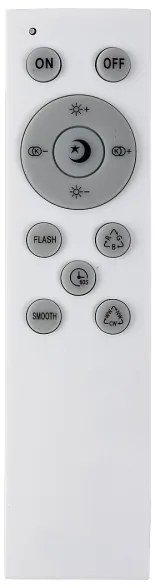 Plafonieră LED RGB pentru baie BALTHASAR LED/18W/230V IP44 Rabalux + telecomandă