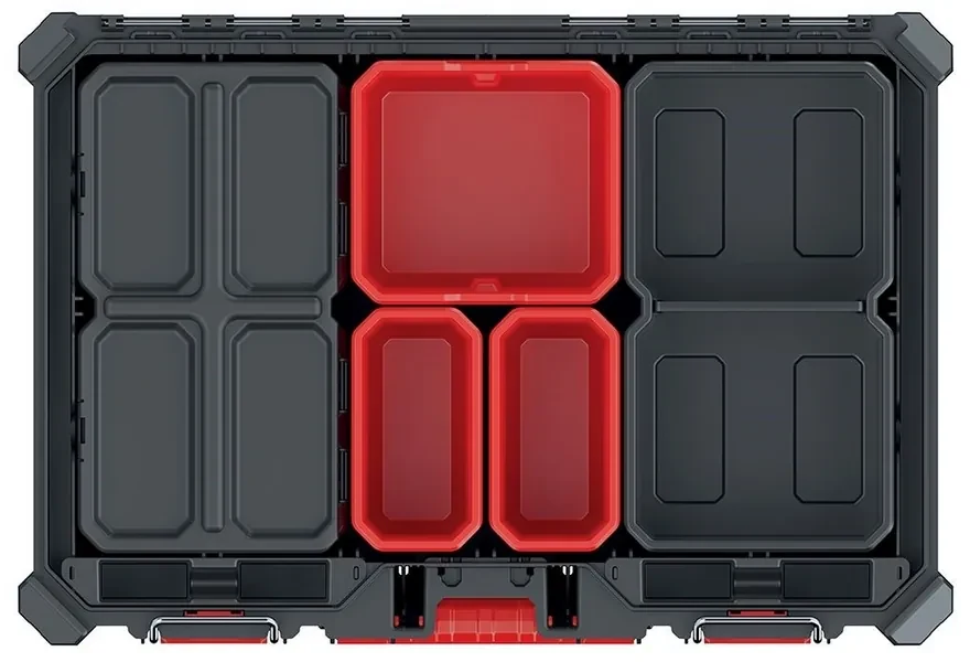 Organizator - AC bridge cu cutii, negru