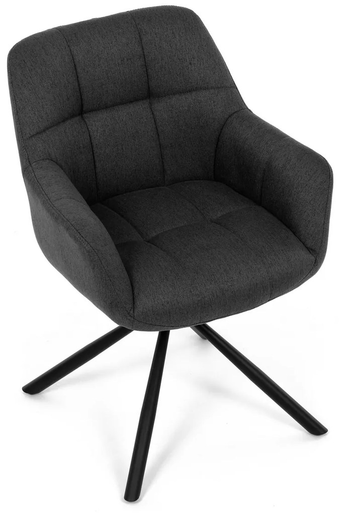 Set de scaune de sufragerie cu mecanism deîntoarcere HC-532 GREY2, 2 buc.