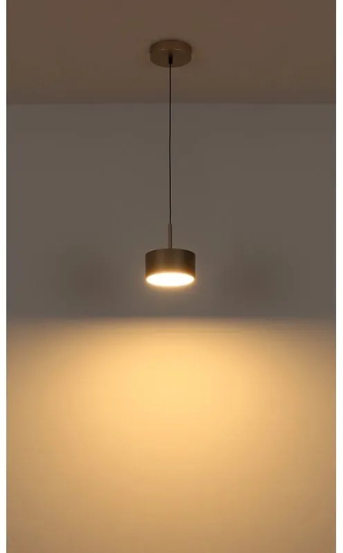 Pendul LED sampanie negru RAYMOND