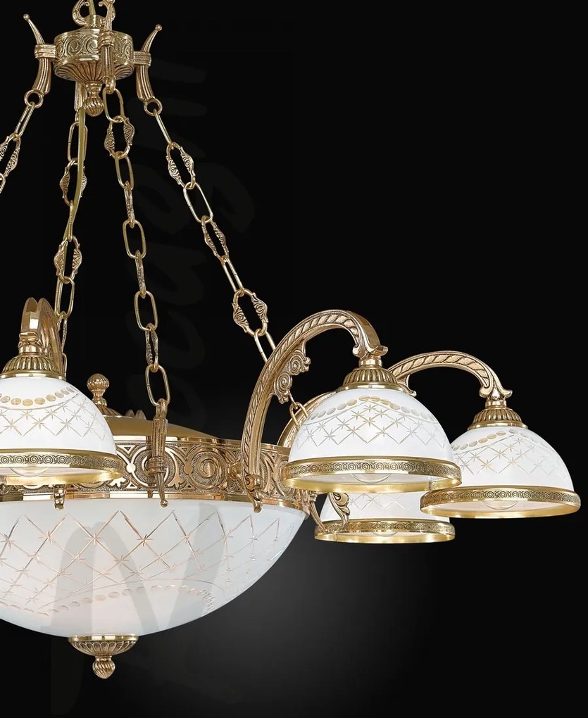 Candelabru din alama design italian 8+3L 7102