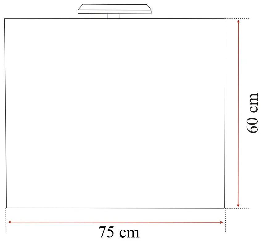 Mobilier complet de baie Bianca Prime 75, culoare Aida nuc