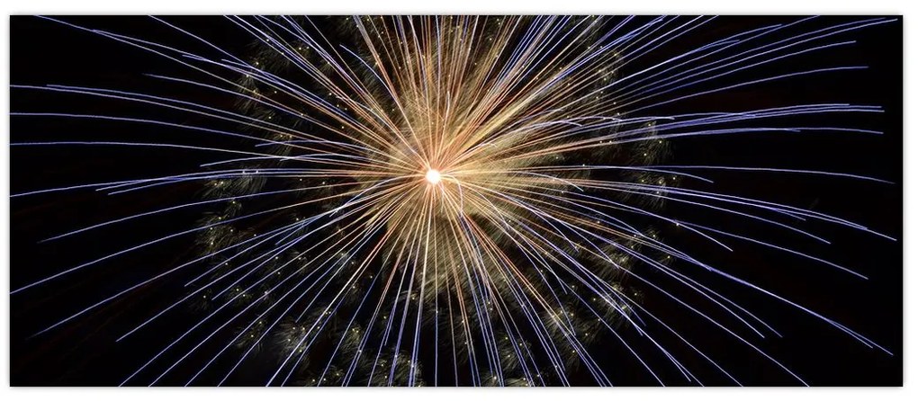 Tablou cu artificii (120x50 cm)