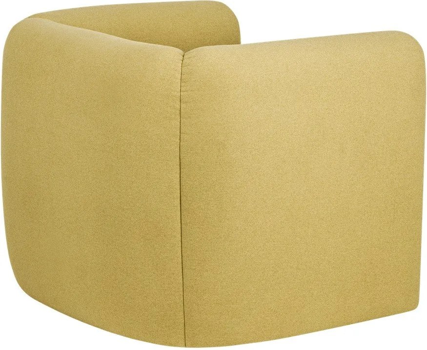 Fotoliu galben Flom – noo.ma