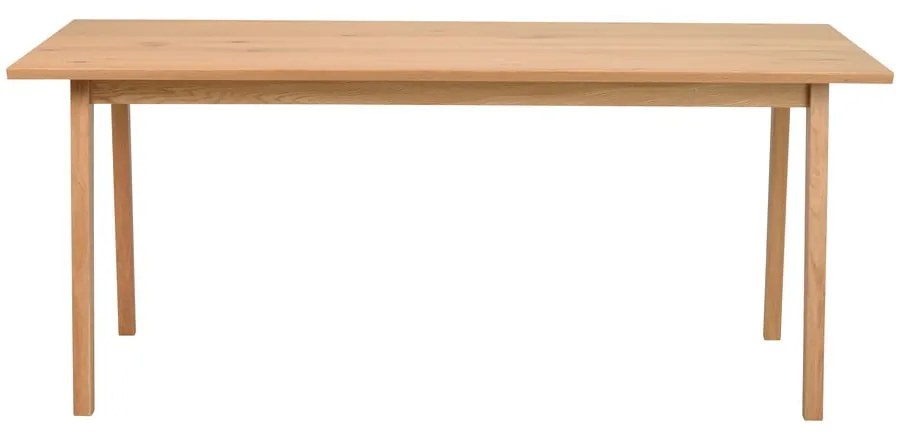 Masă de dining din lemn de stejar Rowico Melfort, 180 x 90 cm