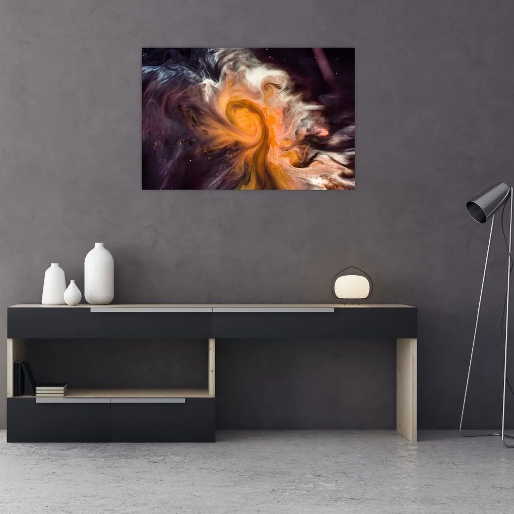 Tablou abstract - universul (90x60 cm)