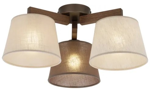 Brilagi - Plafonieră LATTE 3xE27/15W/230V pin/mix