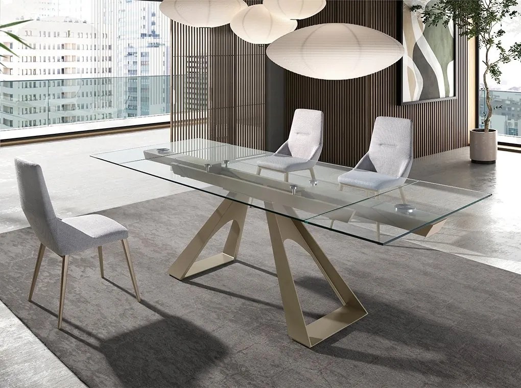 Scaun deosebit design LUX Light grey