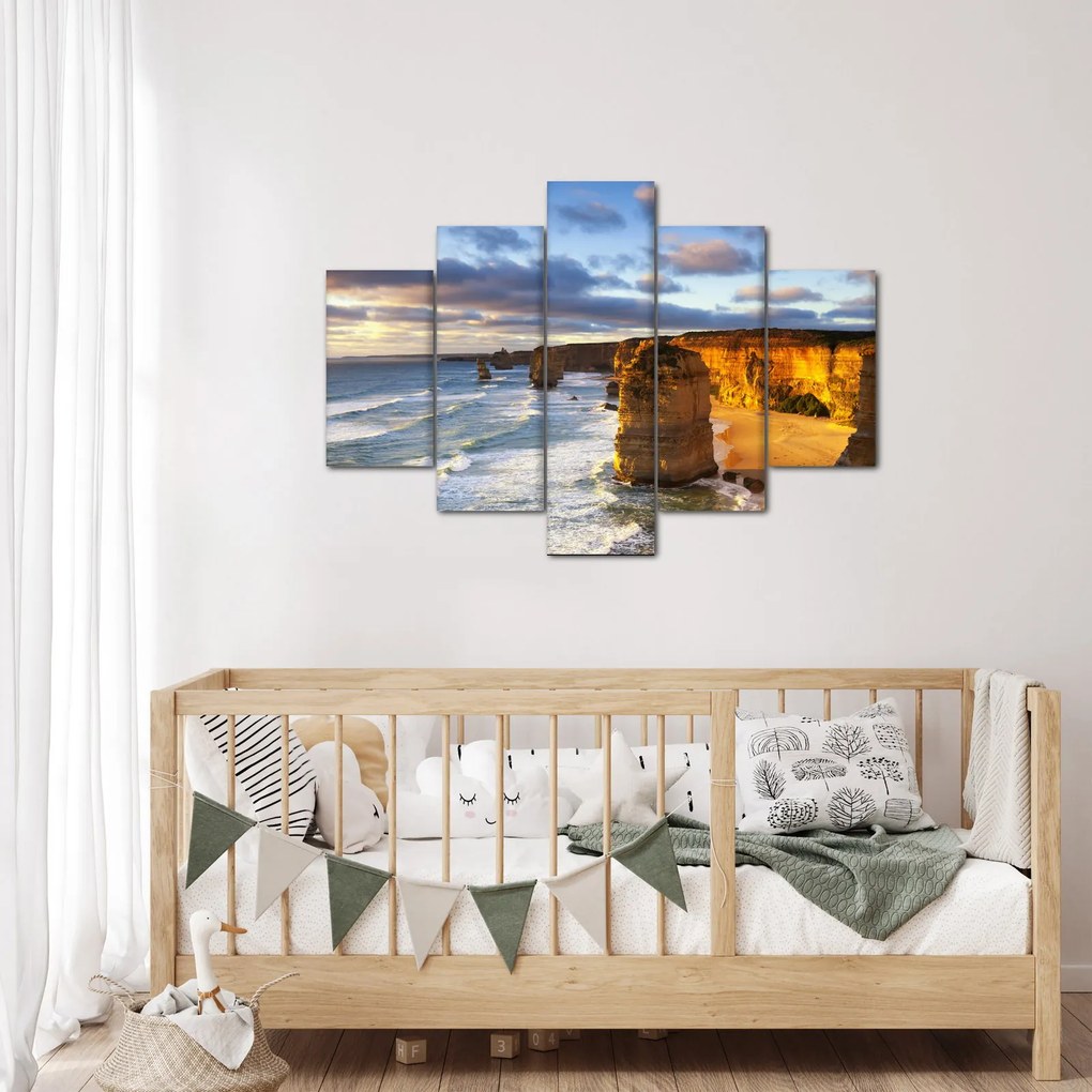 Tablou cu stâncile marine (150x105 cm)