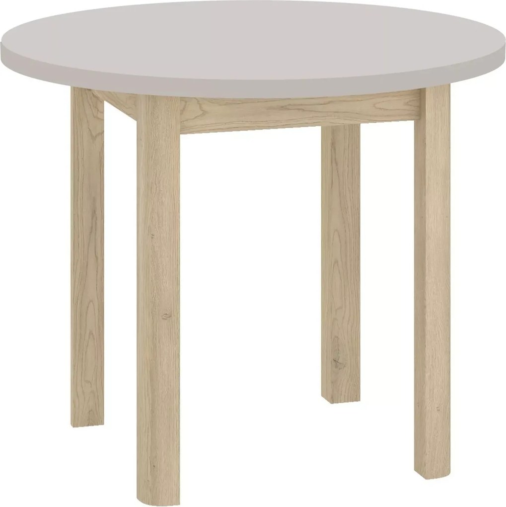 Masa de sufragerie rotunda ADAM 80x80 cm, casmir/dub Cremona Torro