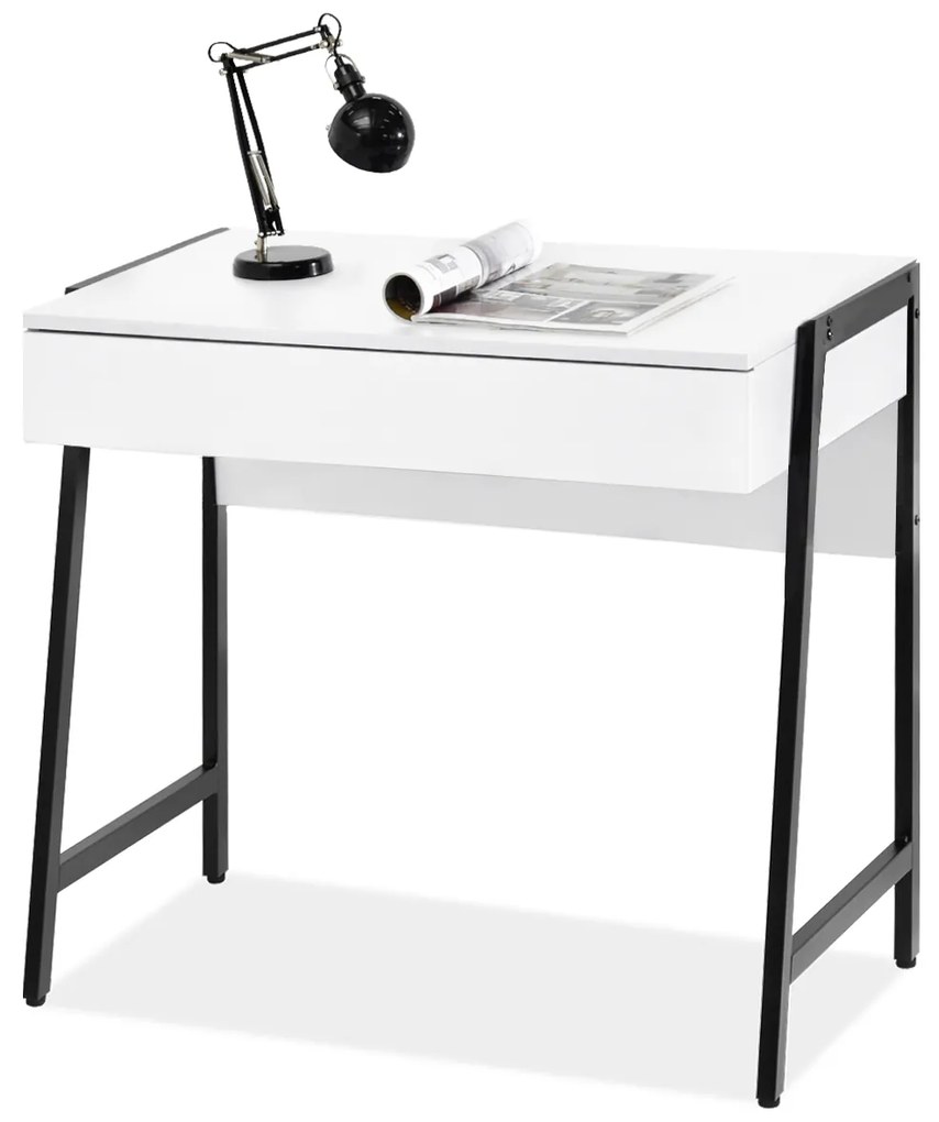 Masă PC Norway (alb + negru). 1109800