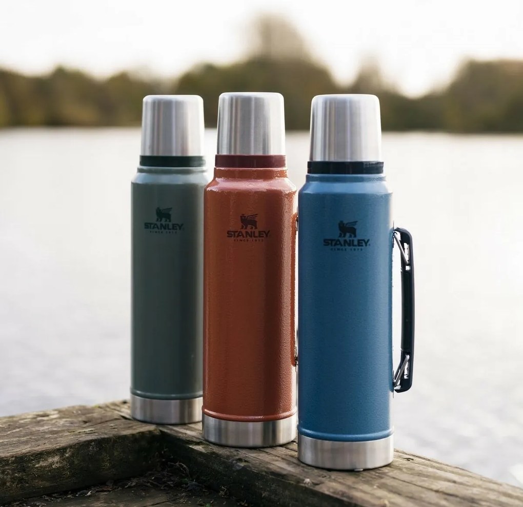 Stanley Thermos Legendary Classic 1 l argilă Hammertone, 1 l