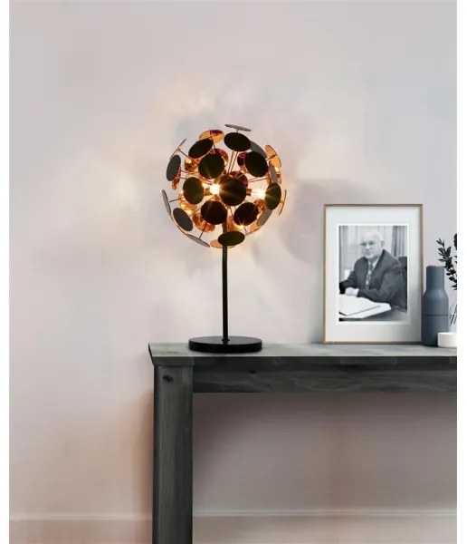 Searchlight EU3070BG - Lampă de masă DISCUS 1xE14/60W/230V