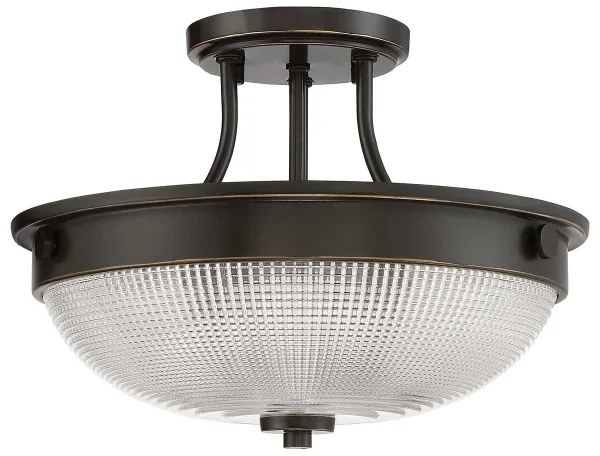 Lustră aplicată Quoizel QZ-MANTLE-SF-PN MANTLE 2xE27/60W/230V bronz