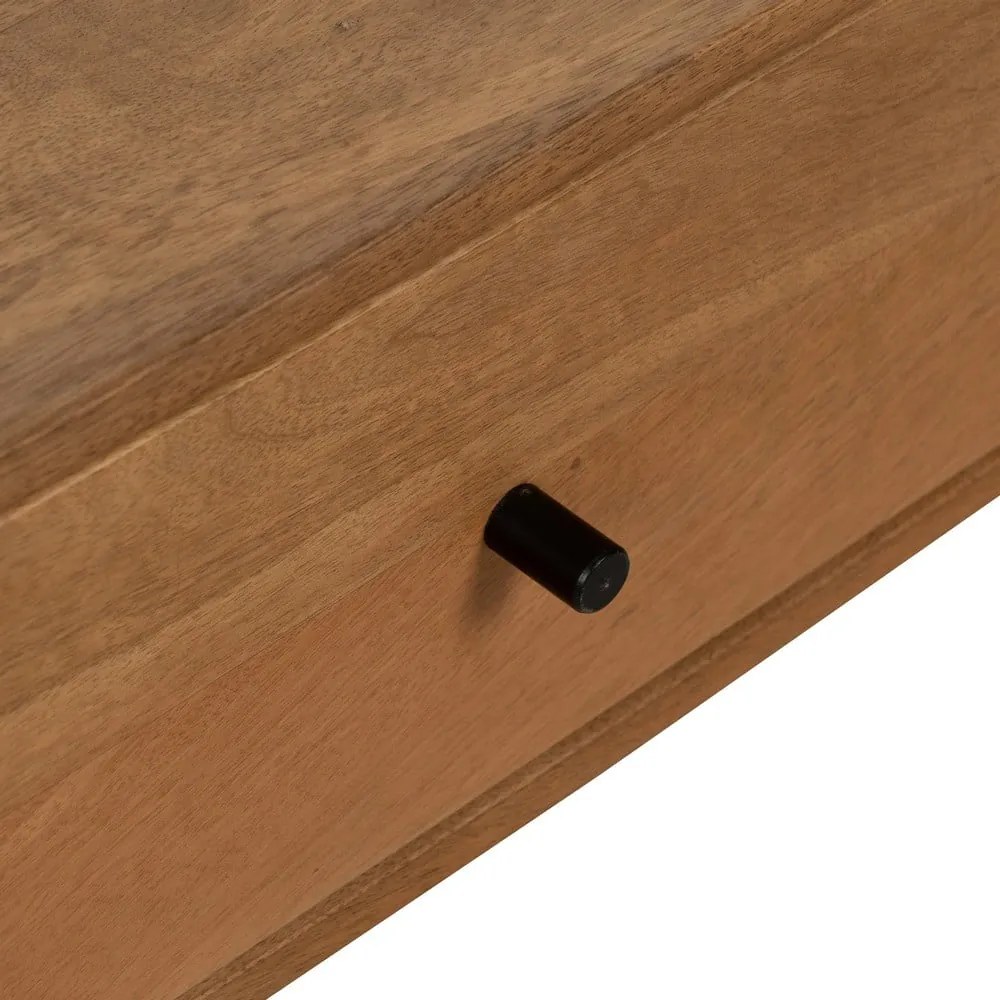 Măsuță de cafea în culoare naturală din lemn de mindi 60x120 cm Mahón – Ixia