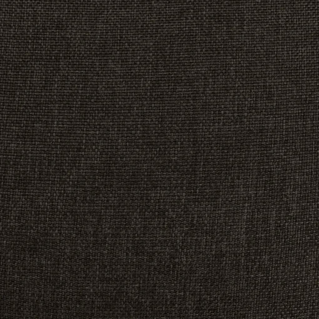 Fotoliu de masaj rabatabil vertical maro inchis material textil 1, Maro inchis