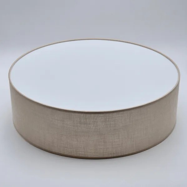 Plafonieră SIRJA 2xE27/15W/230V Ø 45 cm bej