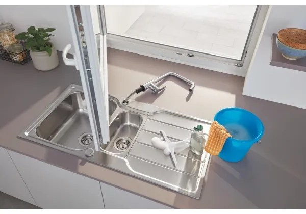 GROHE 31572SD1 - Chiuvetă K500 1000 × 500 mm inox