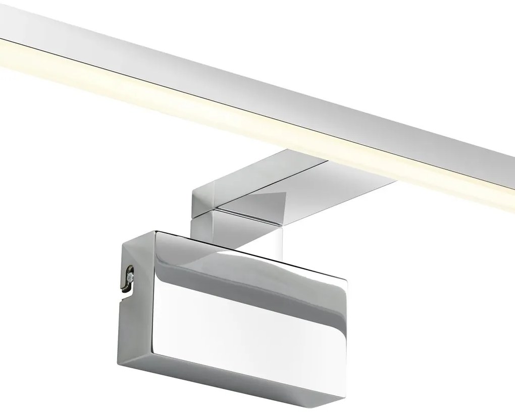 Aplica de perete LED pentru baie IP44 Marlee crom 3000K