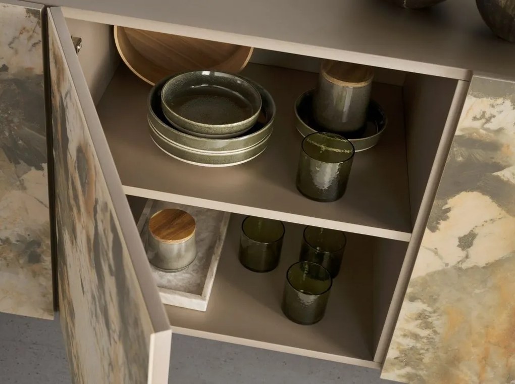 Comoda deosebita design LUX Marble 180x50cm