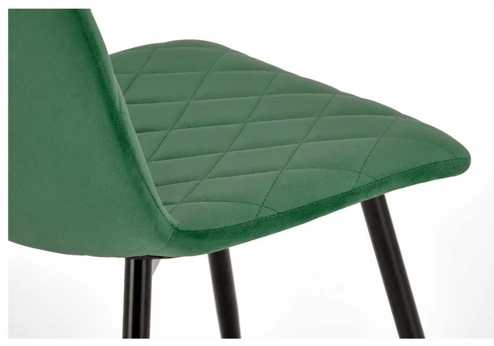 Scaun de bucătărie Sadie, verde închis
