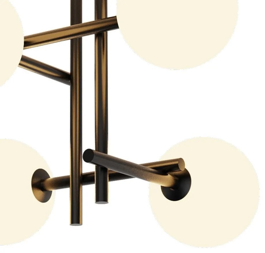 Lustra aplicata design Art Deco cu 4 surse de lumina CELLAR