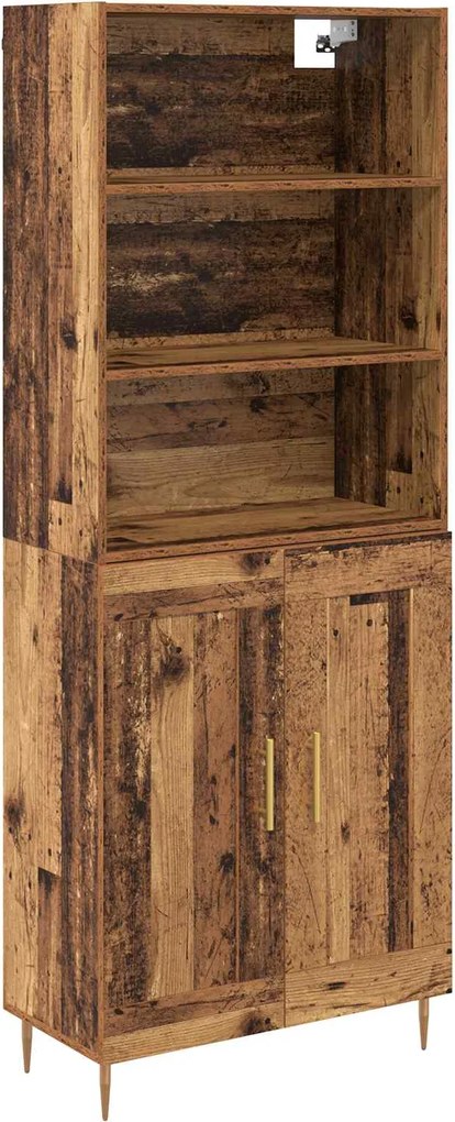 vidaXL Bufet Lemn vechi 69,5 x 34 x 180 cm Lemn compozit