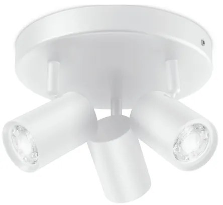 WiZ LED RGBW spot reglabil IMAGEO 3xGU10/4,9W/230V alb Wi-Fi