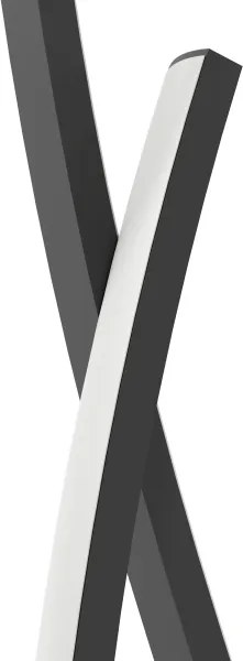 Eglo 901803 - Lampadar LED GRISOLIA LED/20W/230V negru
